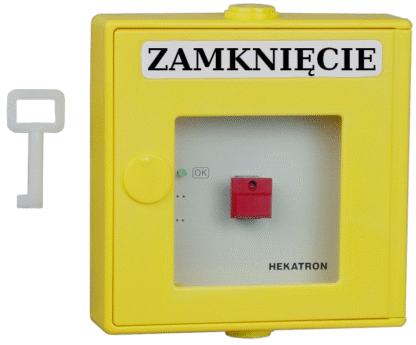 Przycisk zwalniający DKT 01 GE - SECURITON