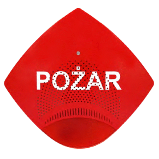 Konwencjonalny, akustyczno-optyczny sygnalizator zewnętrzny - SAOZ-PK2