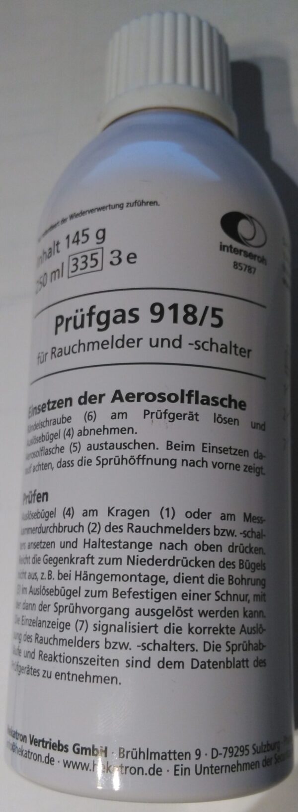 Gaz testowy testgas 918-5 - obrazek 3